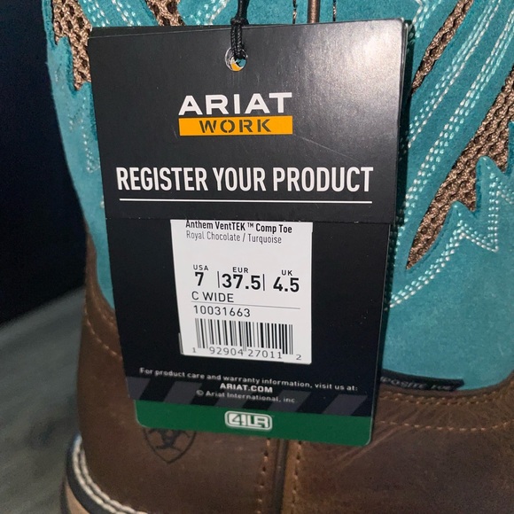 Ariat women’s VentTEK composite work boots - Picture 5 of 5